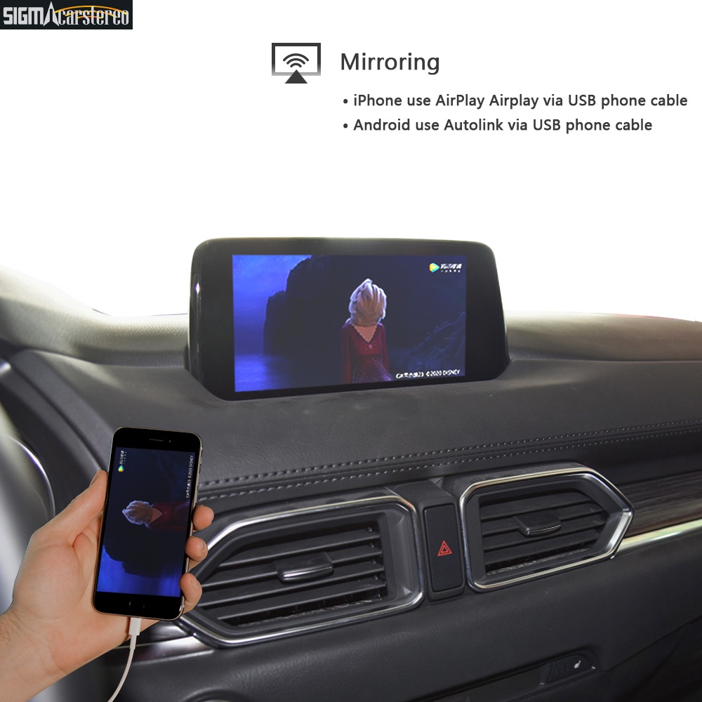Mazda CX 4 2013-2019 models Wireless CarPlay Android Auto Smart Module 